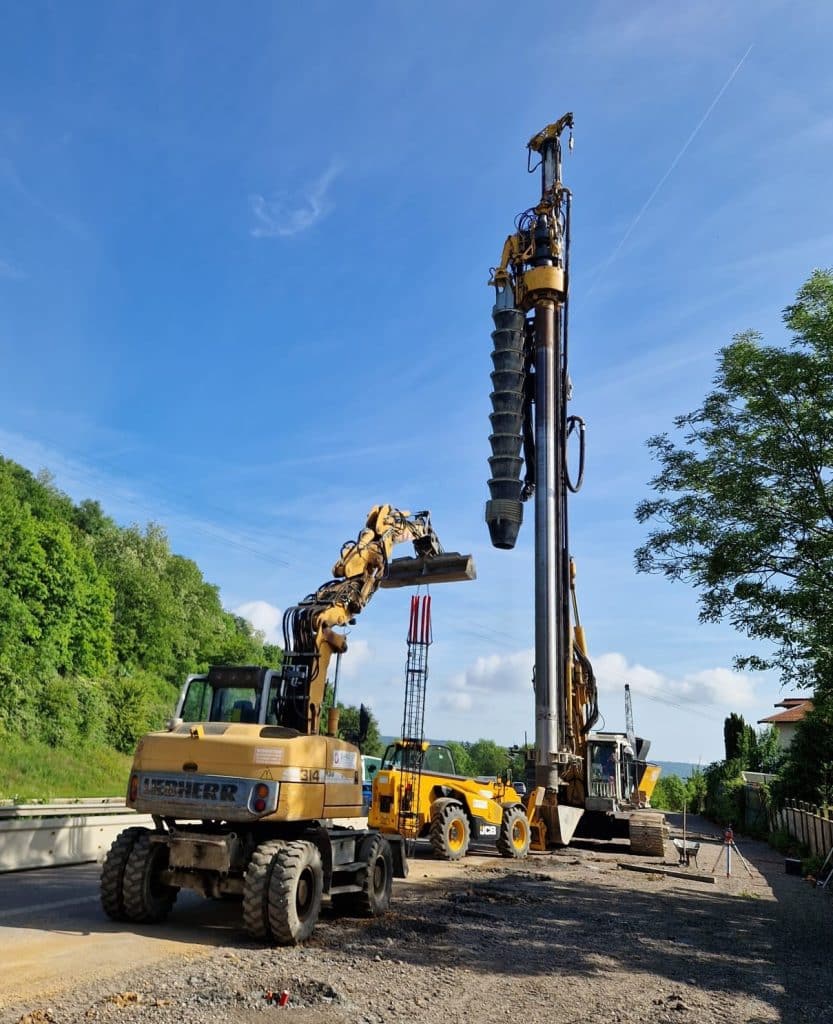 Maxéville - Pieux forés à la tarière creuse double rotation
